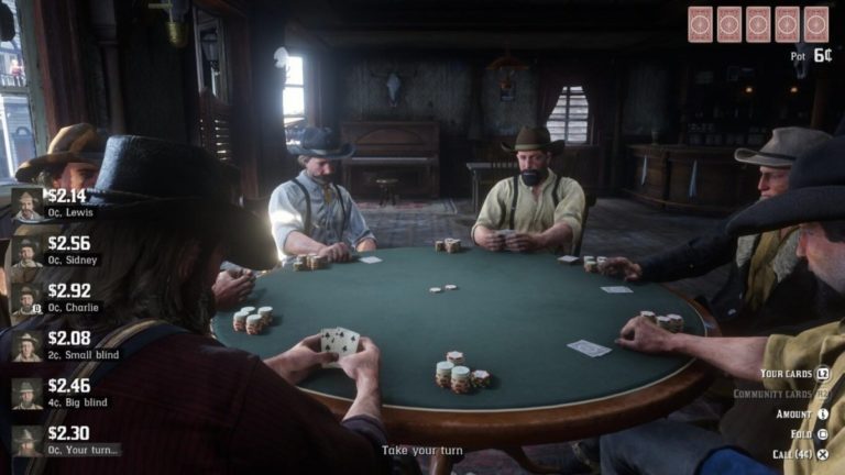 rdr2 online poker reddit